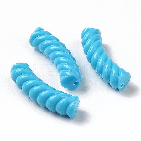 Opaque Acrylic Beads OACR-A016-03E-1