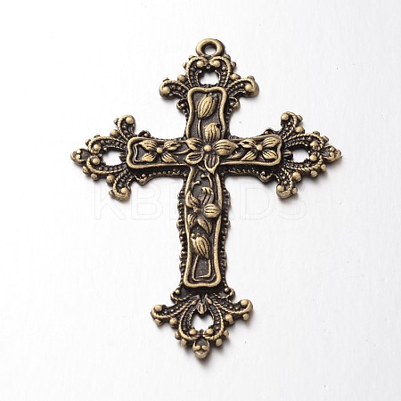 Tibetan Style Alloy Big Pendants LS-TIBEP-A20541-AB-FF-1