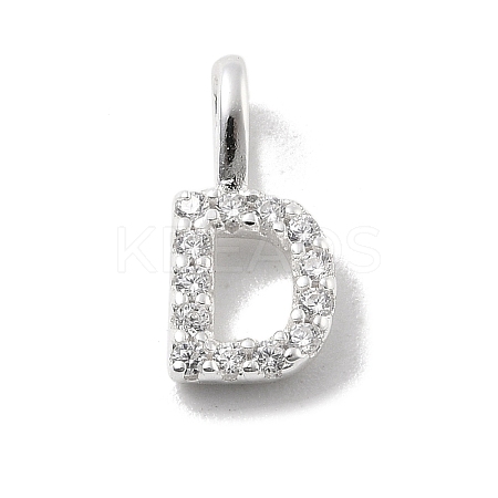 925 Sterling Silver with Cubic Zirconia Charms STER-Q004-01D-S-1