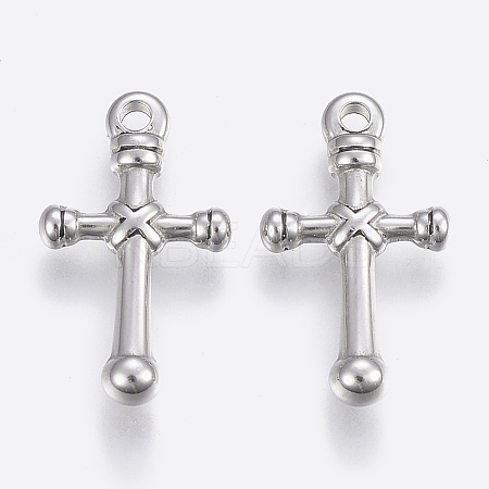 Tarnish Resistant 304 Stainless Steel Pendants STAS-P197-030P-1