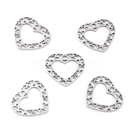 Non-Tarnish 201 Stainless Steel Pendants LS-STAS-K003-07P-1