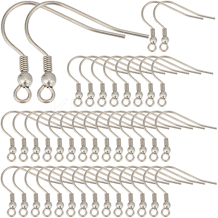200Pcs 304 Stainless Steel Earring Hooks STAS-SC0008-23-1