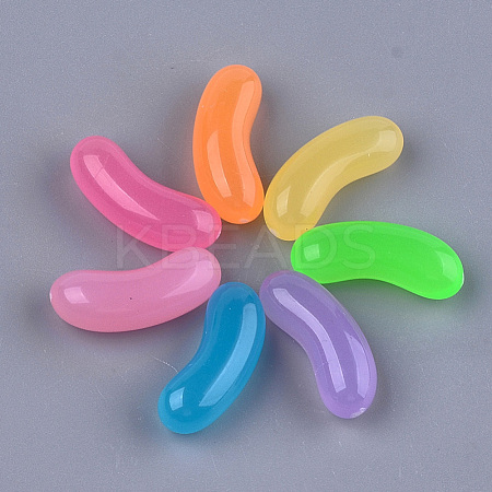 Translucent Resin Beads CRES-T011-39-1