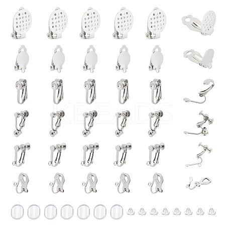 36Pcs 6 Styles 304 Stainless Steel Converter STAS-UN0053-57-1