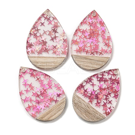 Wooden Pendants FIND-B042-17D-1