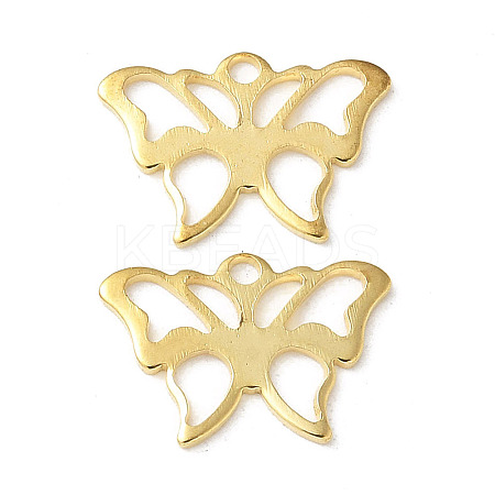 201 Stainless Steel Pendants STAS-I330-057G-1