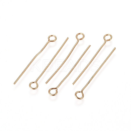 304 Stainless Steel Eye Pins STAS-L238-005G-G-1