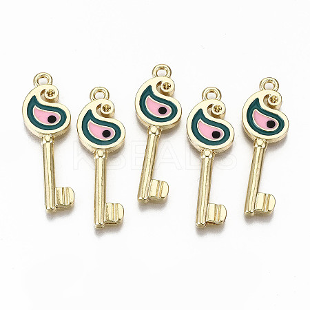 Alloy Pendant Rhinestone Settings LS-X-PALLOY-T075-39-NR-1
