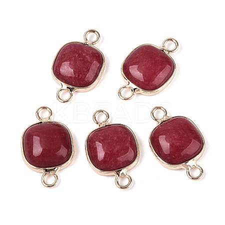 Natural White Jade Links connectors G-S344-69H-1