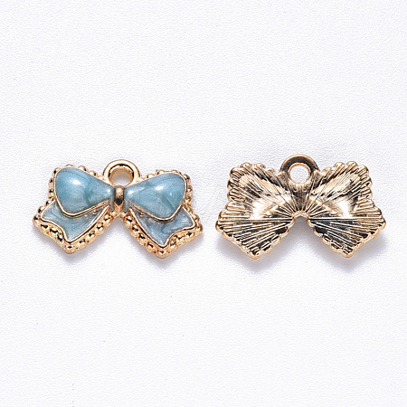 Alloy Enamel Pendants ENAM-S121-076B-1