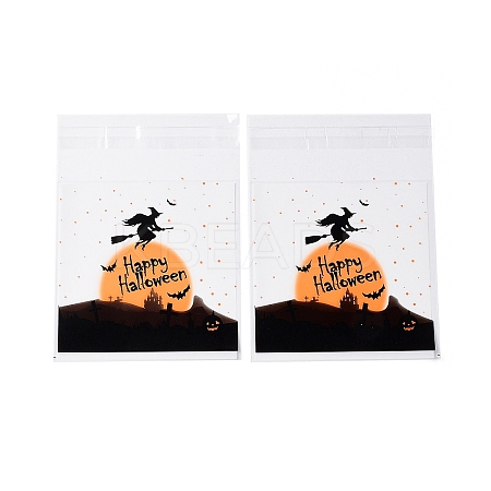 Halloween Theme Plastic Bakeware Bag OPP-Q004-01I-1