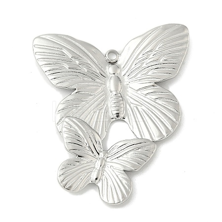 304 Stainless Steel Pendants STAS-L293-15B-P-1