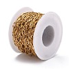 PVD Vacuum Plating 304 Stainless Steel Cable Chains CHS-D033-05G-01-4