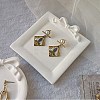 Bowknot Shape Jewelry Plate DIY Silicone Mold DIY-K071-02D-2