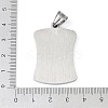 304 Stainless Steel Pendants LS-STAS-O008-01C-3