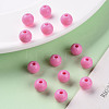 Opaque Acrylic Beads X-MACR-S370-C8mm-A02-6