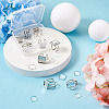 1 Box 9Pcs 304 Stainless Steel Cuff Pad Ring Settings DIY-PJ0001-11-3