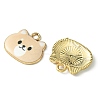 16Pcs 8 Colors Painted Alloy Pendants FIND-FS0001-97-5