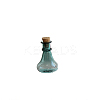 Miniature Glass Empty Wishing Bottles BOTT-PW0006-01G-1