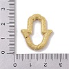 Rack Plating Brass Micro Pave Cubic Zirconia Twister Clasps KK-NH0002-07G-02-3