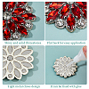4Pcs Paillette and Rhinestone Accessories FIND-FH0012-19A-5