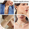 9Pcs 9 Styles 201 Stainless Steel Pendants STAS-BBC0007-64-5