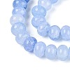 Baking Paint Crackle Glass Beads Strands DGLA-N020-01A-05-3