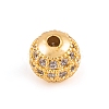 Ion Plating(IP) Cubic Zirconia Beads KK-O146-02A-G-2