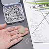 90Pcs 3 Styles 201 Stainless Steel Linking Rings STAS-UN0064-88-3