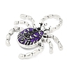 Alloy Rhinestone Enamel Pendants PALLOY-R151-67AS-02-2