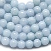 Natural Malaysia Jade Beads Strands G-L645-A01-4mm-16-4