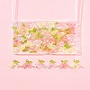 50Pcs Transparent Acrylic Pendants PALLOY-FS00043-04-8