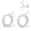 Hypoallergenic Bioceramics Zirconia Ceramic Stud Earrings EJEW-F340-04O-1