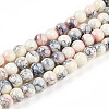 Baking Paint Glass Beads Strands DGLA-N003-4mm-C05-1