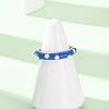 Brass Enamel Cuff Open Rings RJEW-P183-06G-M-3