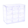 12 Compartment Plastic Storage Box for Office Supplies and Jewelry AJEW-YWC0009-001-1