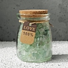 Natural Green Fluorite Chip Healing Crystals Wishing Bottles PW-WGA5289-05-1