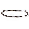 Adjustable Polyester Cord Braided Bracelets for Friendship Couple UP1845-2-1