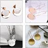 PVD Vacuum Plating 304 Stainless Steel Charms STAS-UN0017-15-8