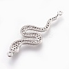 Brass Micro Pave Cubic Zirconia Links ZIRC-O026-12P-NR-2