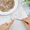 180G 12 Colors Bubble Beads GLAA-HY0001-21-4