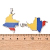 304 Stainless Steel & Enamel Pendants SA-CBA6ECE-01E-P-2