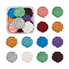 20Pcs 10 Colors Adhesive Wax Seal Stickers DIY-TA0003-48-1
