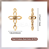 120Pcs 3 Colors Tibetan Styles Alloy Pendants FIND-PH0023-05-2