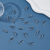 20Pcs Brass Earring Hooks KK-FH0007-17P-4