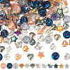 240Pcs 12 Styles Electroplate Glass Beads EGLA-PA0001-12-1