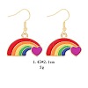 Alloy Dangle Earrings DT7553-8-1