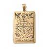 201 Stainless Steel Pendant LS-STAS-B033-01G-10-1