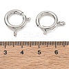 Brass Spring Ring Clasps KK-CBA1AE8-05G-P-3