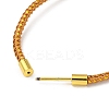 Braided Nylon Cord Bracelet Making MAK-L043-01G-08-2